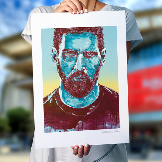 Lionel Messi print 50x70 cm