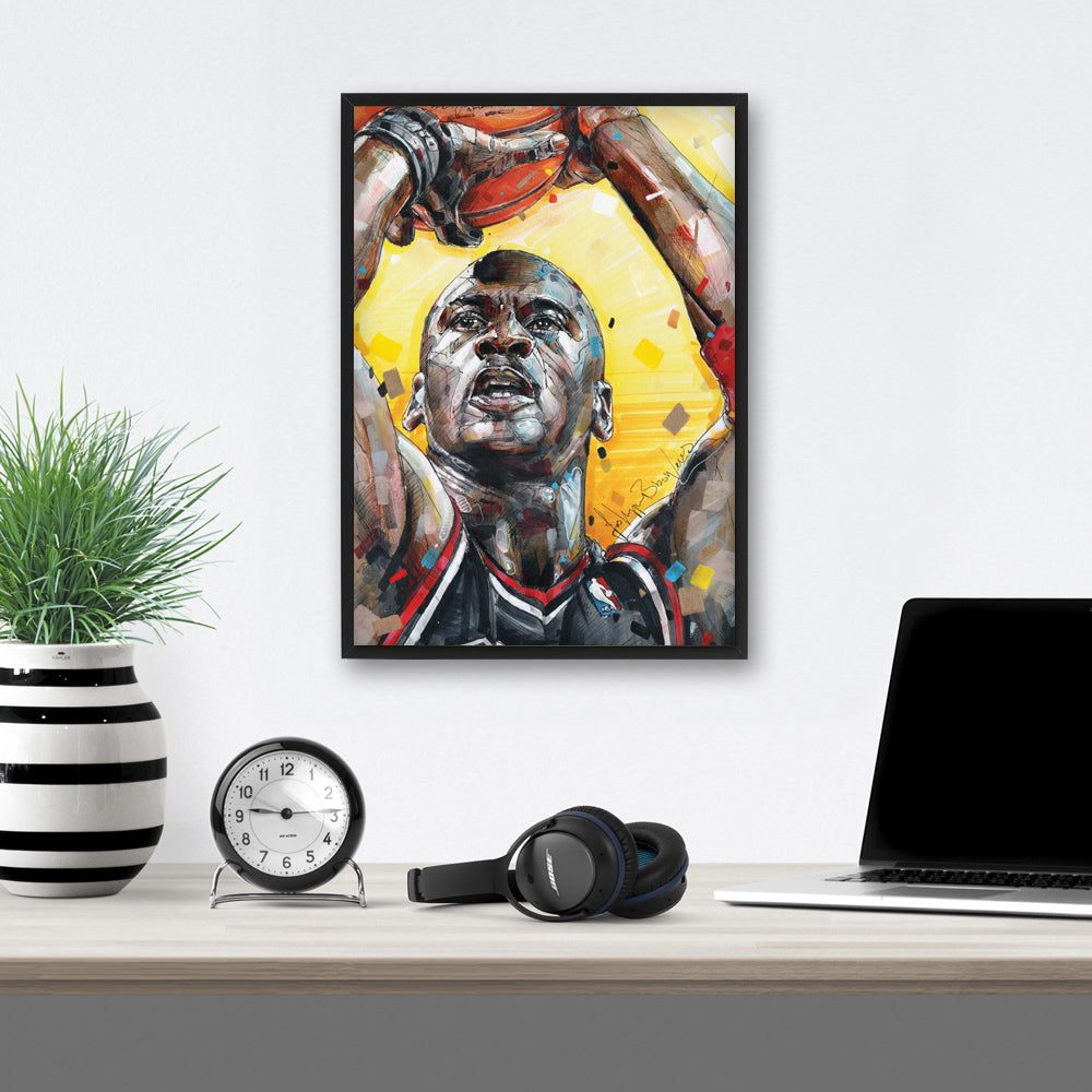 Michael Jordan 03 Druck 29,7x42 cm (A3)