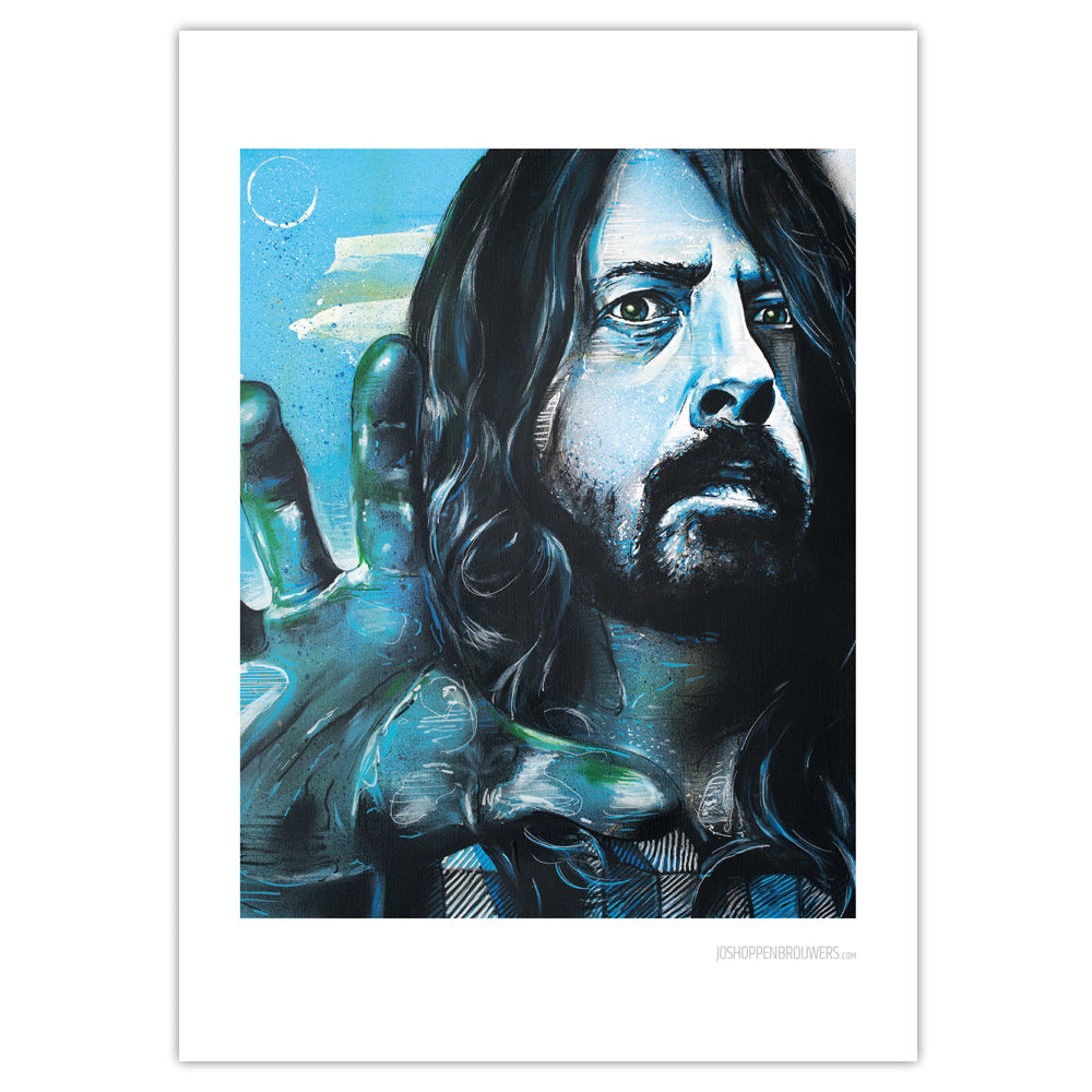 Dave Grohl 01 print 50x70 cm