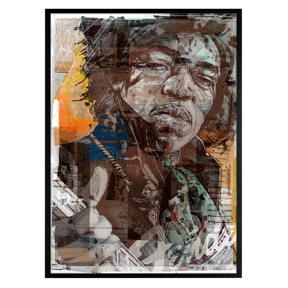 Jimi Hendrix 02 Druck