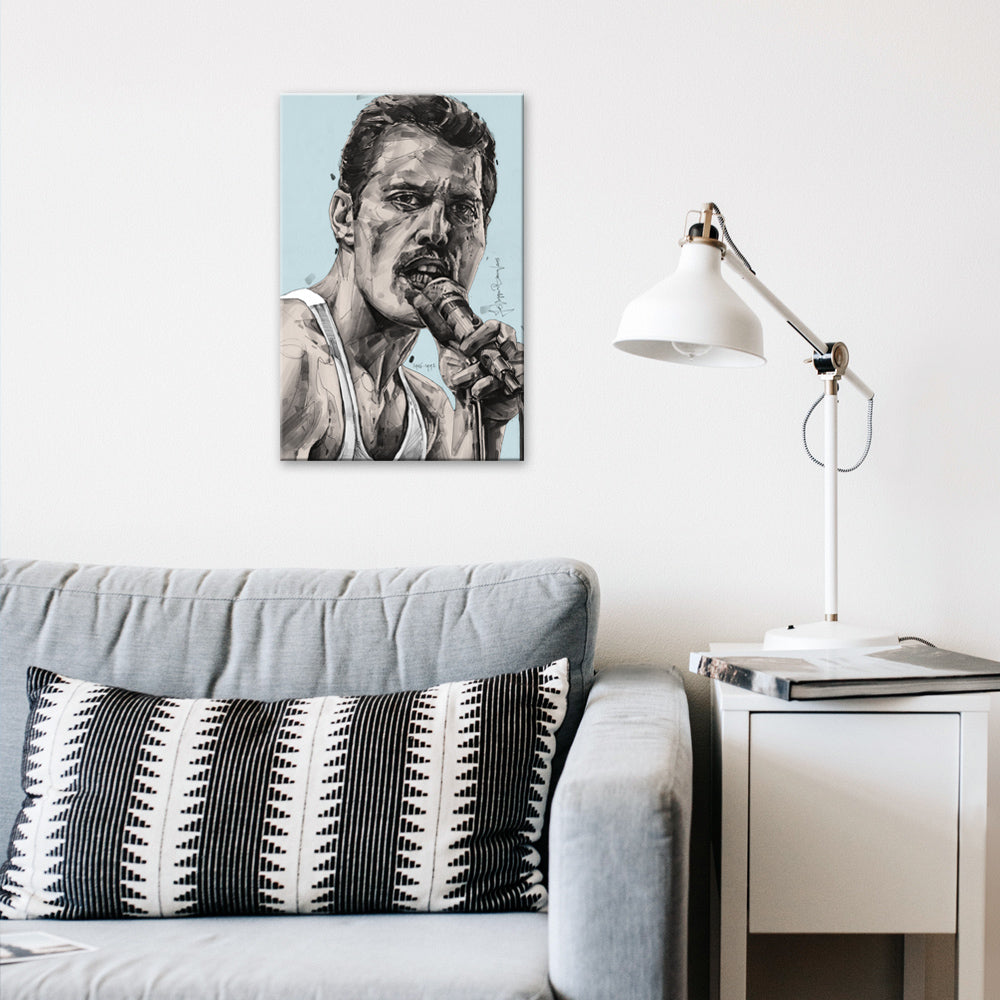 Freddie Mercury 02 toile 40x60 cm