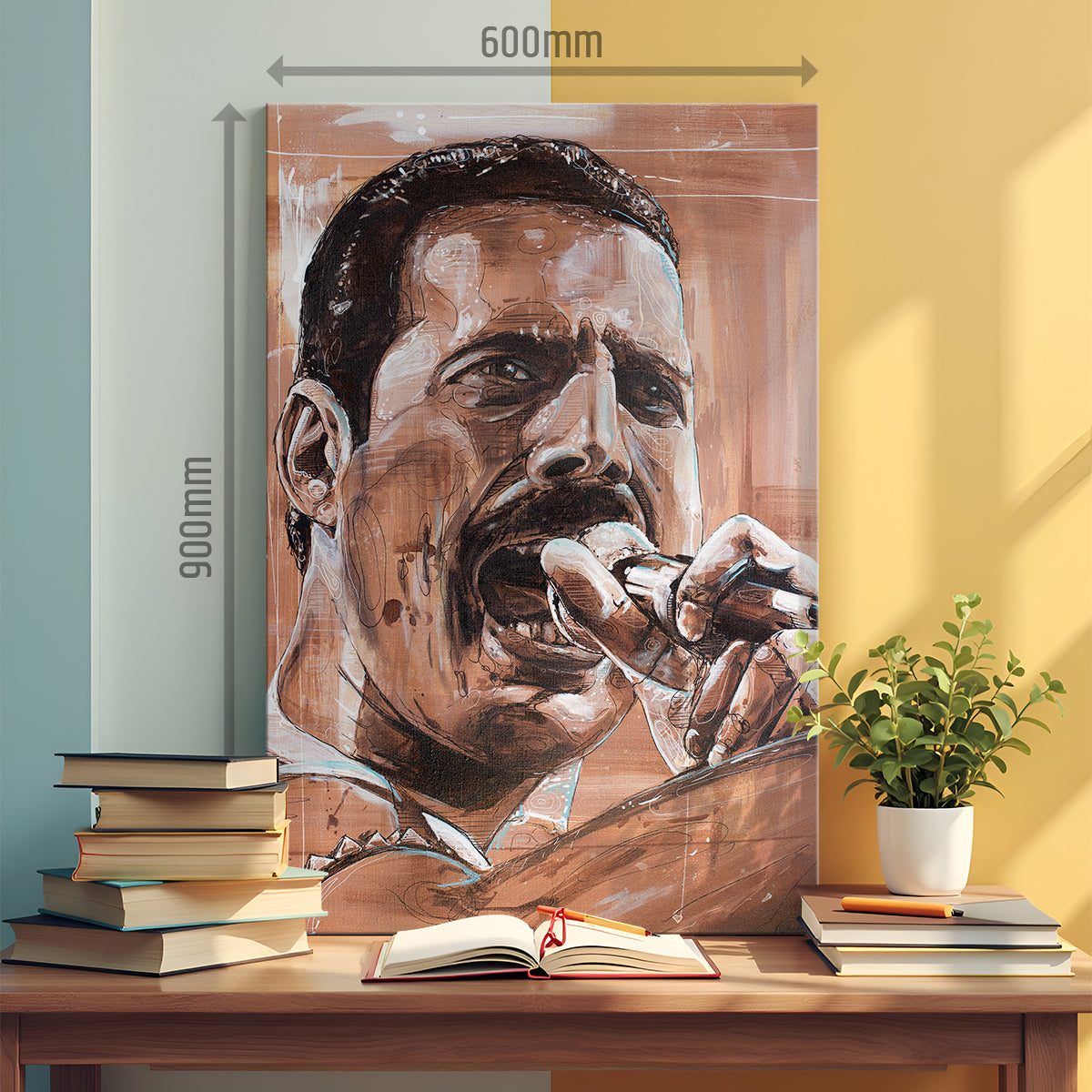 Freddie Mercury 03 canvas