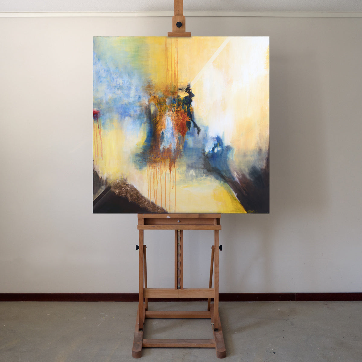 Quest painting 90x90 cm