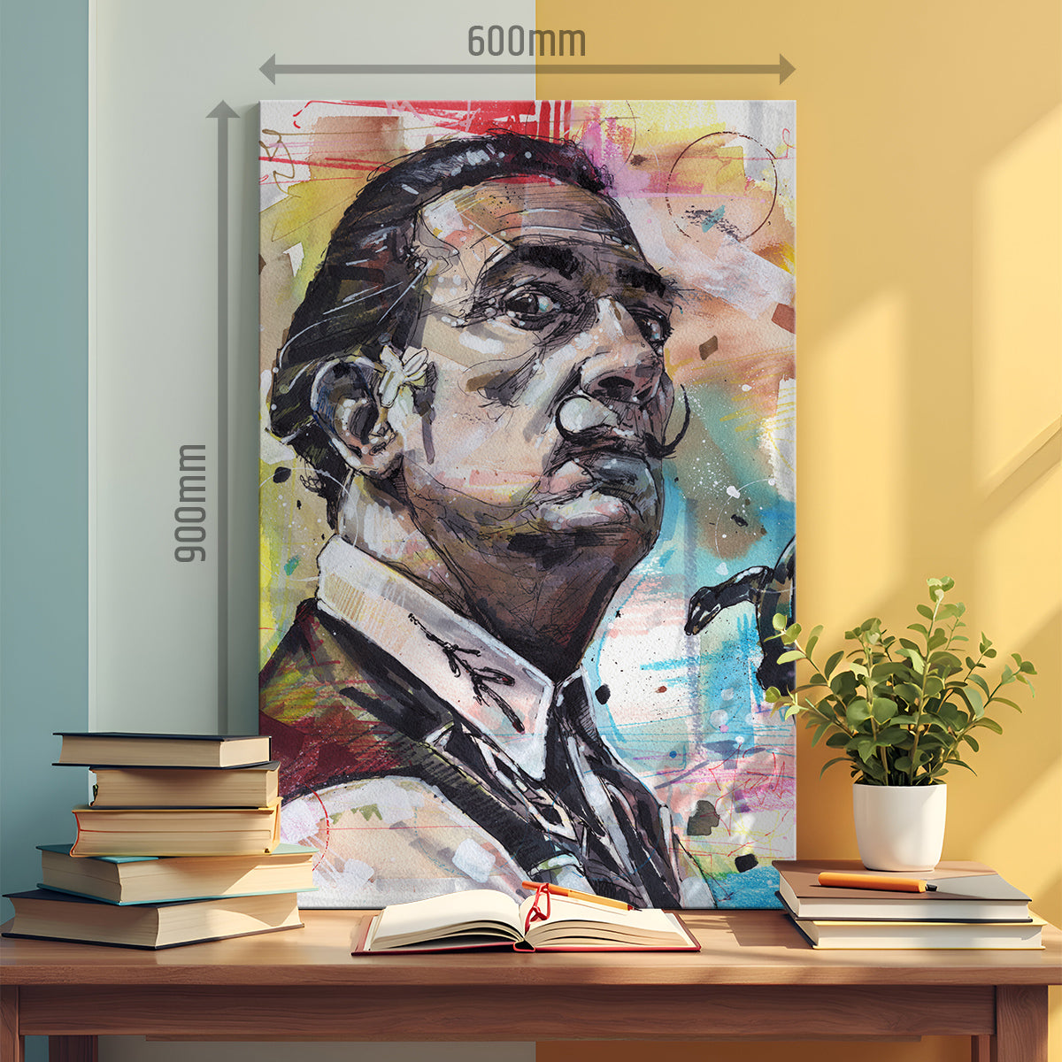 Salvador Dali Leinwand