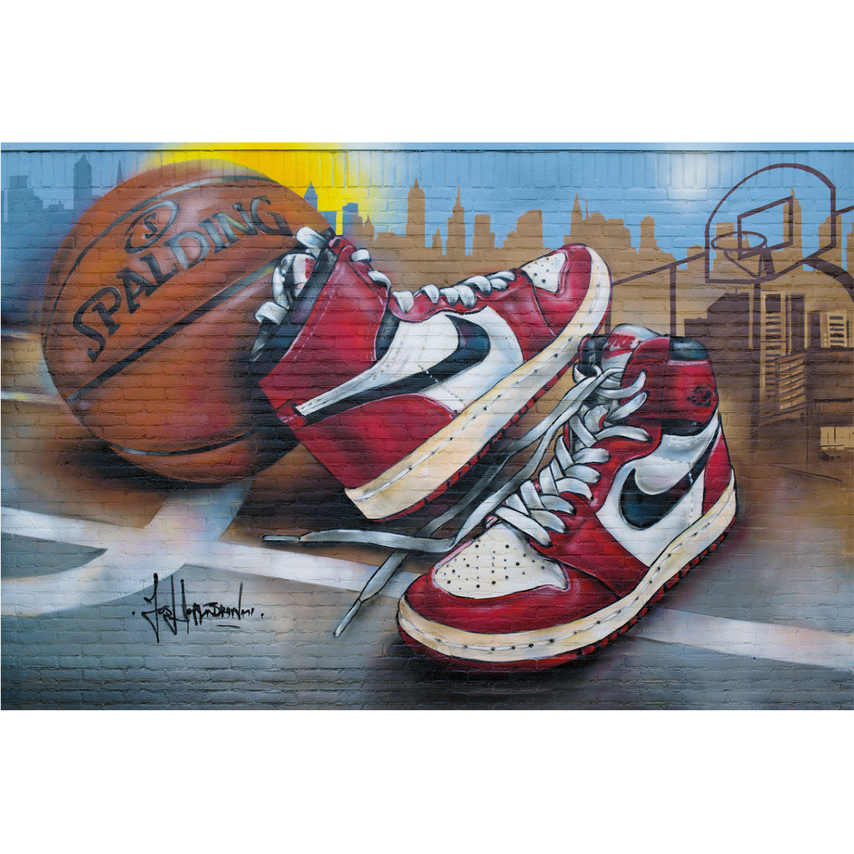 Jordan 1 graffiti online