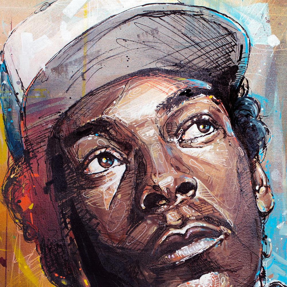 Snoop Dogg estampado 50x70 cm