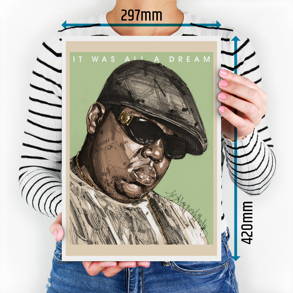 Biggie 02 Druck 29,7x42 cm (A3)