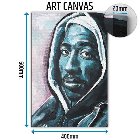 2Pac 02 canvas 40x60 cm