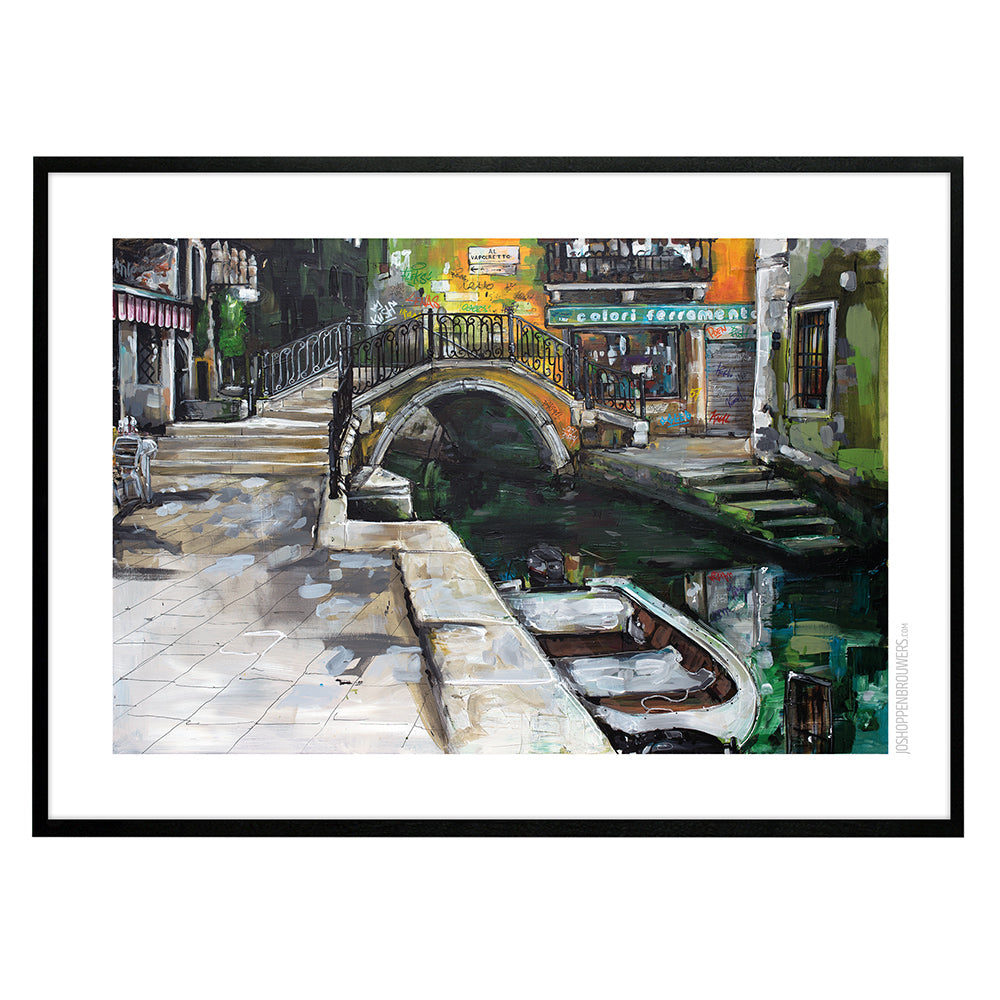 Venice city art print