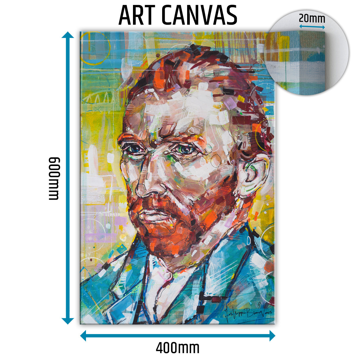 Vincent van Gogh canvas 40x60 cm