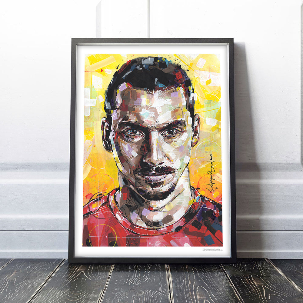 Zlatan Ibrahimovic Druck