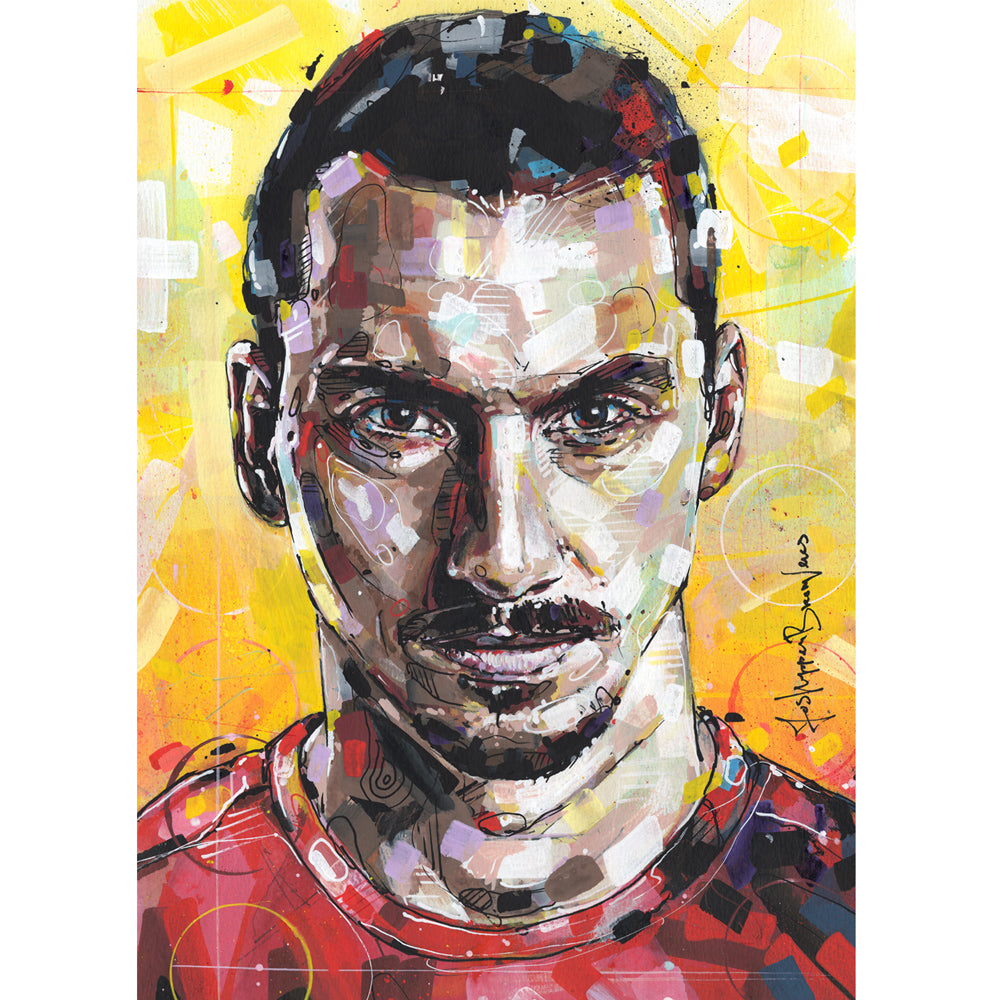 Zlatan Ibrahimovic toile 40x60 cm